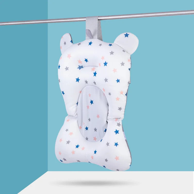 Portable Infant Bath Cushion – Non-Slip Newborn Bathtub Mat for Safe & Comfy Baby Bathing