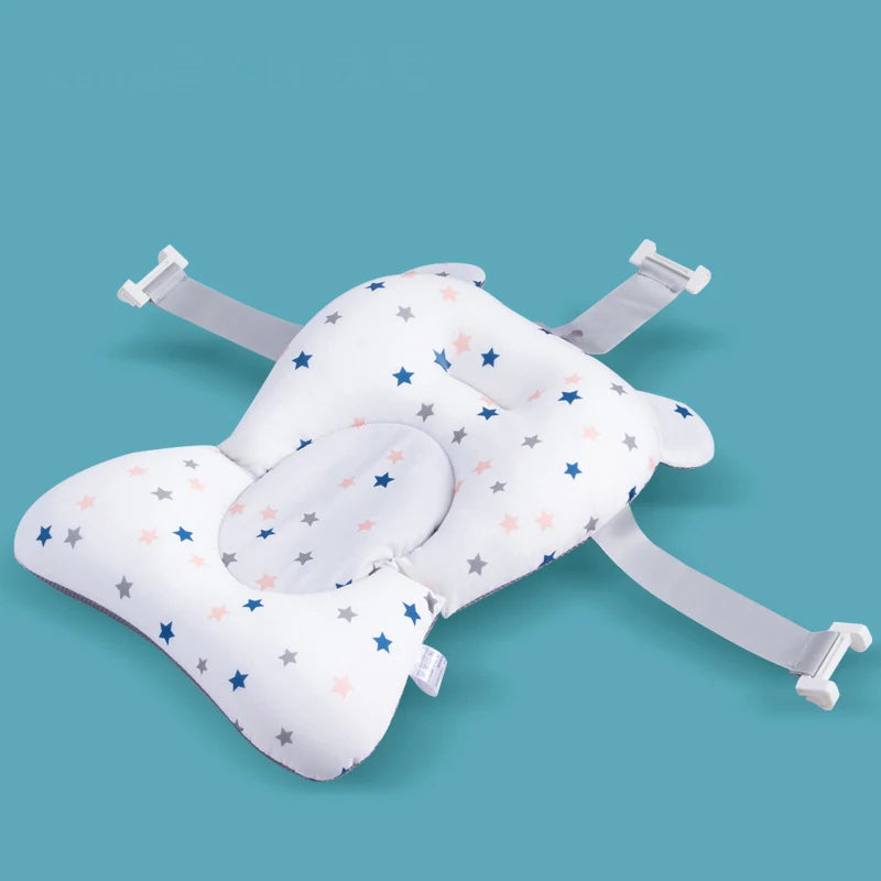 Portable Infant Bath Cushion – Non-Slip Newborn Bathtub Mat for Safe & Comfy Baby Bathing