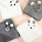 Soft & Absorbent Baby Bath Towel – Cute Newborn Swaddle Wrap & Blanket for Boys and Girls