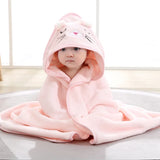 Cartoon Animal Baby Hooded Towel – Soft Newborn Blanket & Toddler Bathrobe, Warm Swaddle Wrap for Boys & Girls