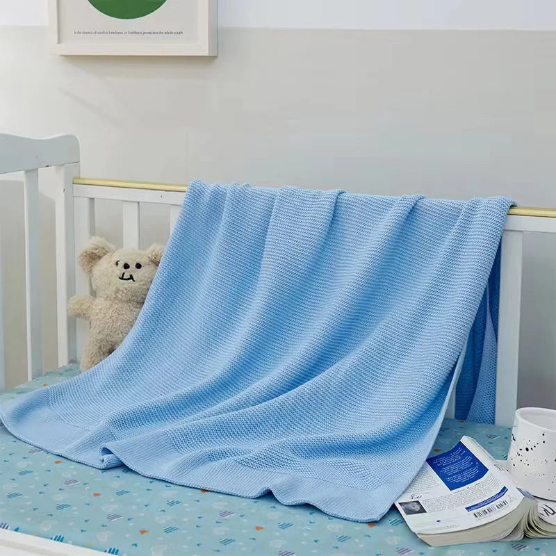 Personalized Baby Blanket – Custom Name Swaddle, Stroller & Crib Cover, Perfect Newborn Gift for Boys & Girls