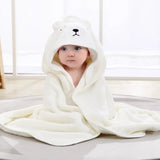 Cartoon Animal Baby Hooded Towel – Soft Newborn Blanket & Toddler Bathrobe, Warm Swaddle Wrap for Boys & Girls