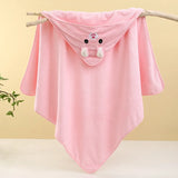 Soft & Absorbent Baby Bath Towel – Cute Newborn Swaddle Wrap & Blanket for Boys and Girls