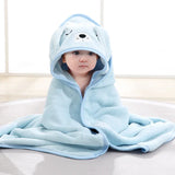 Cartoon Animal Baby Hooded Towel – Soft Newborn Blanket & Toddler Bathrobe, Warm Swaddle Wrap for Boys & Girls