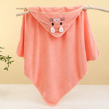 Soft & Absorbent Baby Bath Towel – Cute Newborn Swaddle Wrap & Blanket for Boys and Girls